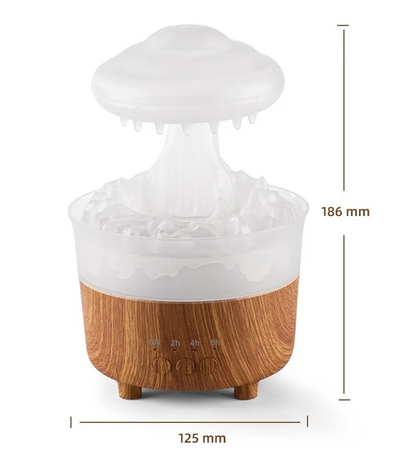 Sereni Cloud Silent Remote-Control Rainbow Humidifier